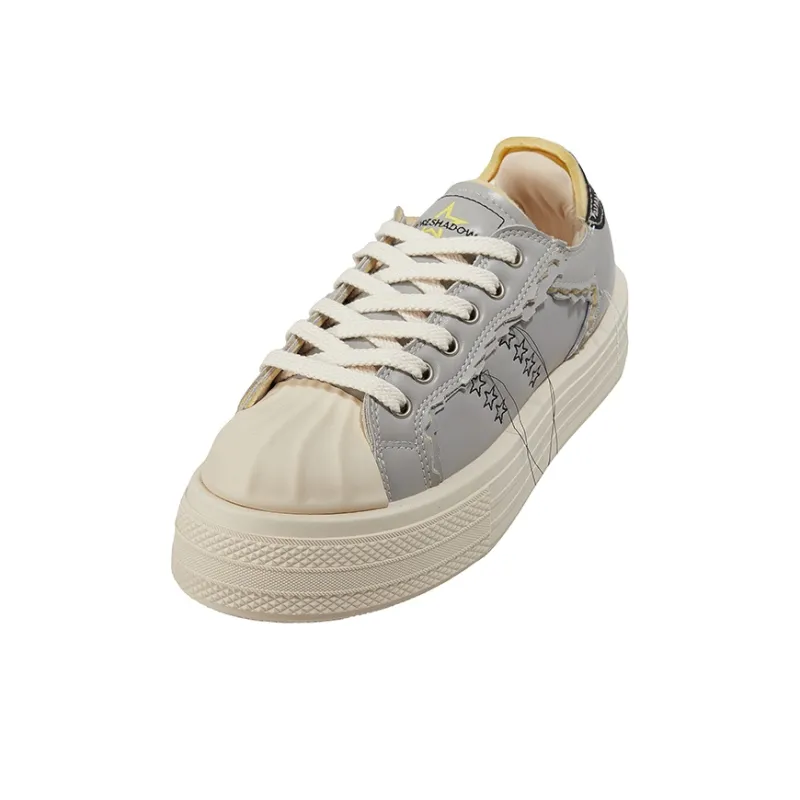 FORESHADOW 'POP' Sneaker Low Top Skateboard Shoes Unisex Gray-5