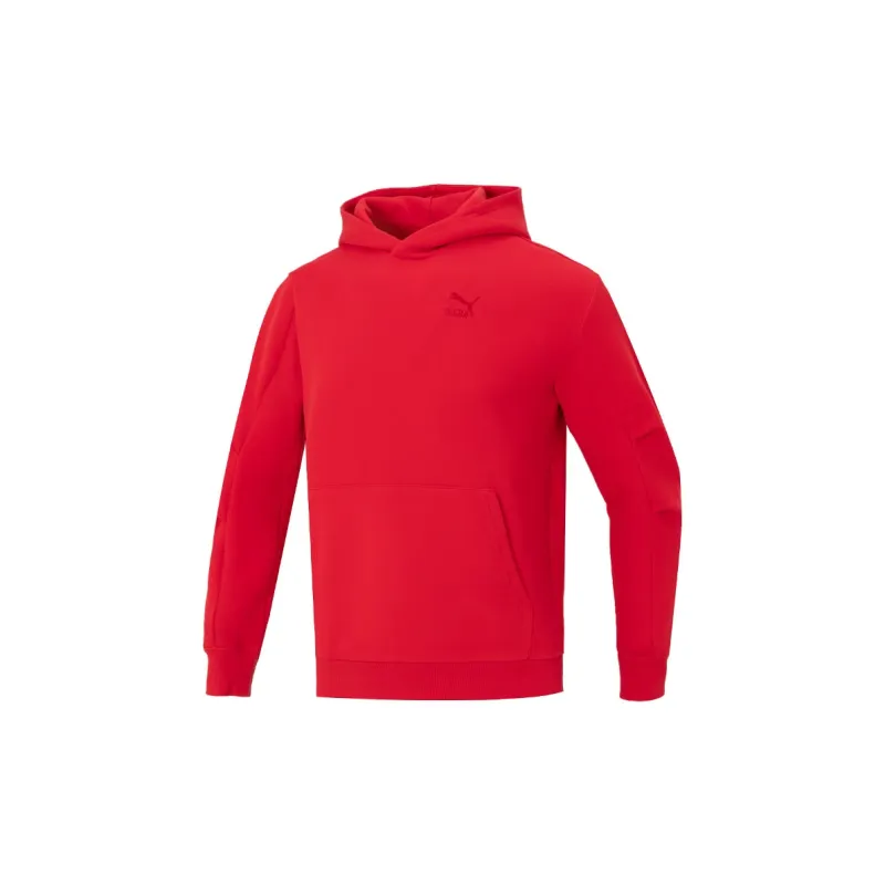 PUMA Sweatshirts Unisex Red-1