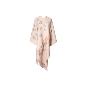 MERRIDARNO Wool Knit Scarves Women's