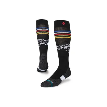 Stance x JIMMY CHIN Knee High Socks Unisex 1 Pack Black