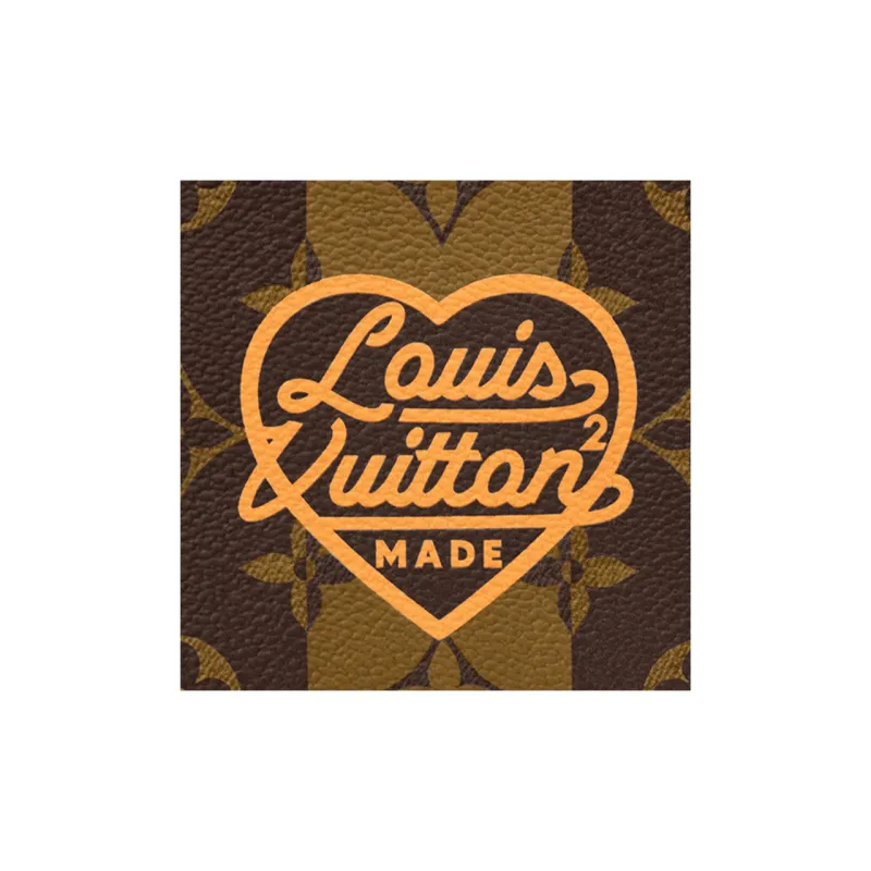 LOUIS VUITTON X Nigo Multiple Wallet Monogram Stripes Brown-4