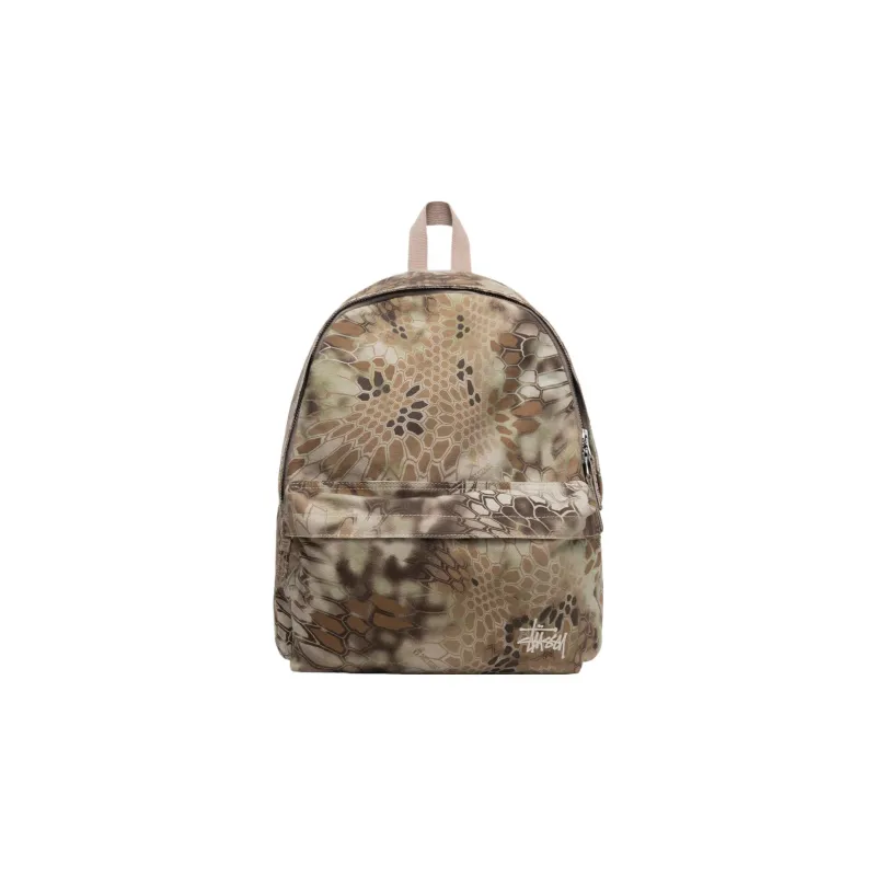 Stussy Cotton Backpack Unisex Brown-0