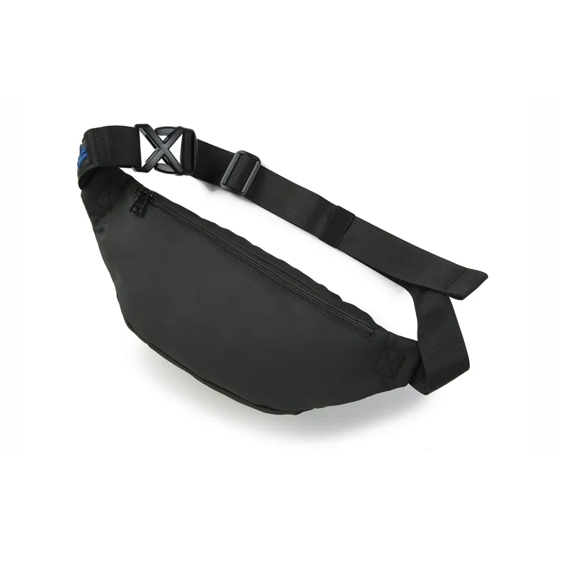Guuka Fabric Fanny Pack Regular Unisex Black-2