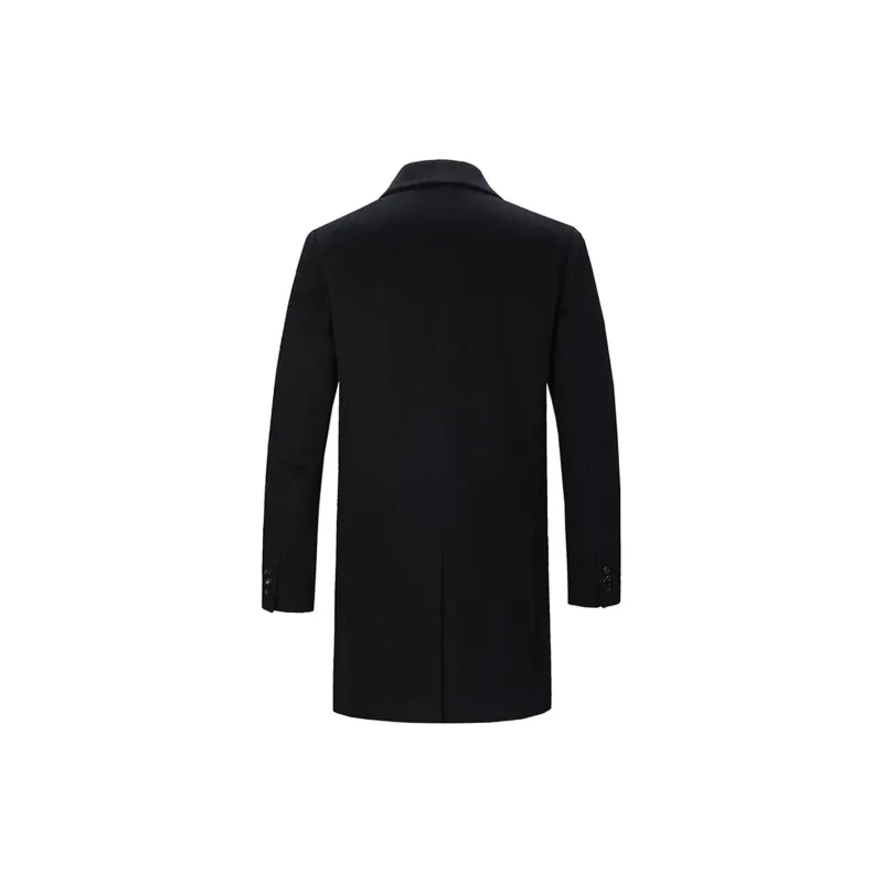DAVID NAMAN FW23 Coats Men's Navy Blue-2