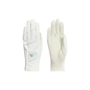 Adidas Microfiber Suede Sports Gloves Unisex White