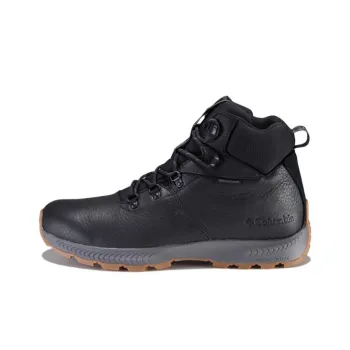 Columbia Water Resistant Mid Top Outdoor Shoes Men's Black