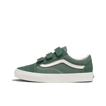 Vans Old Skool V Suede Canvas 'Green White'