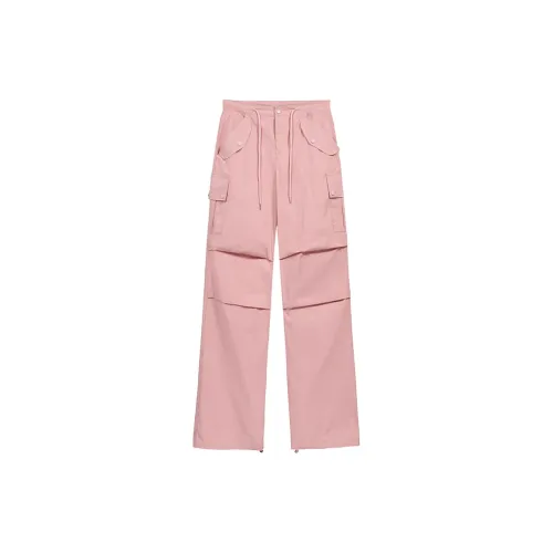 Adeworn Cargo Pants Women's Pink