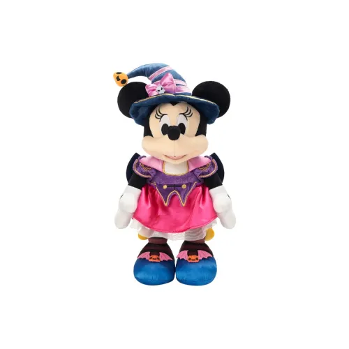 Disney Minnie 2023 Halloween Mickey And Friends Collection Dolls Plush Doll 19cm Height