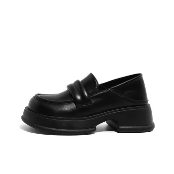 HUANQIU Loafers Women's Matte Black