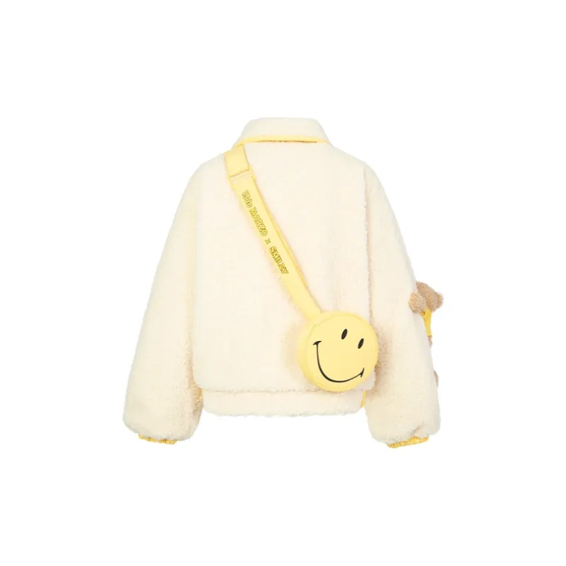 Smiley X 13 DEMARZO SMILEY Velvet Jackets Unisex-1