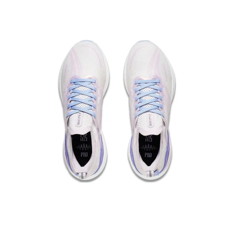 LiNing YueYing 3.0 Pro Cushioning Wear Resistant Low Top Running Shoes Women's Purple-3