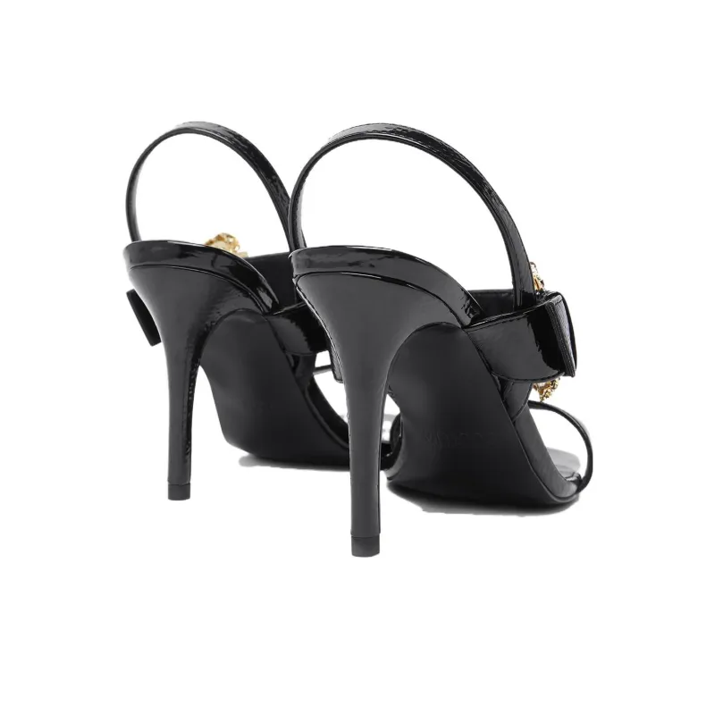 VERSACE JEANS Couture Emily 95mm Slingback Sandals-3