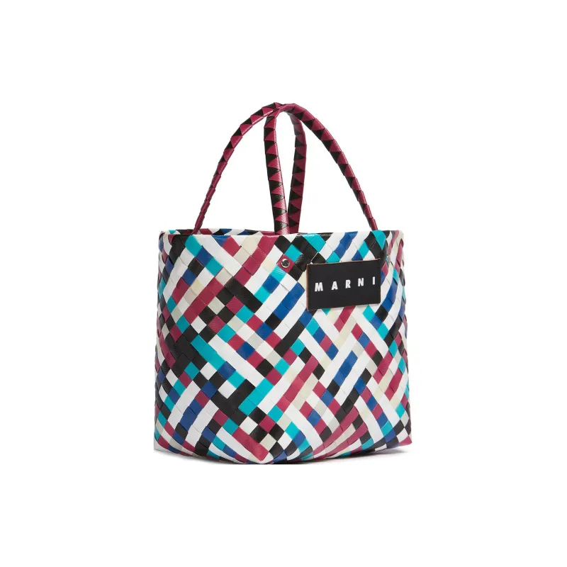 MARNI Polypropylene Basket Bag Tote Bag Shopping Bag Handbag Mini Women's Multicolor-1