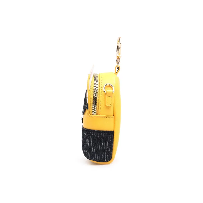Disney Classic Pu Wallet Key Pouch Regular Unisex Yellow-1