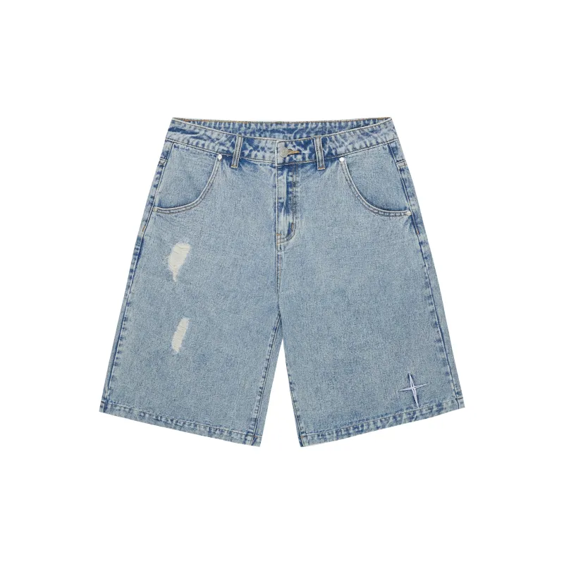 ICONS Lab Denim Shorts Unisex-1