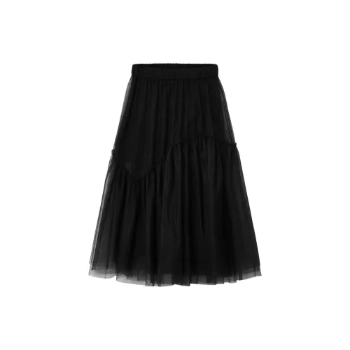 MO&CO Casual Long Skirts Women's Black