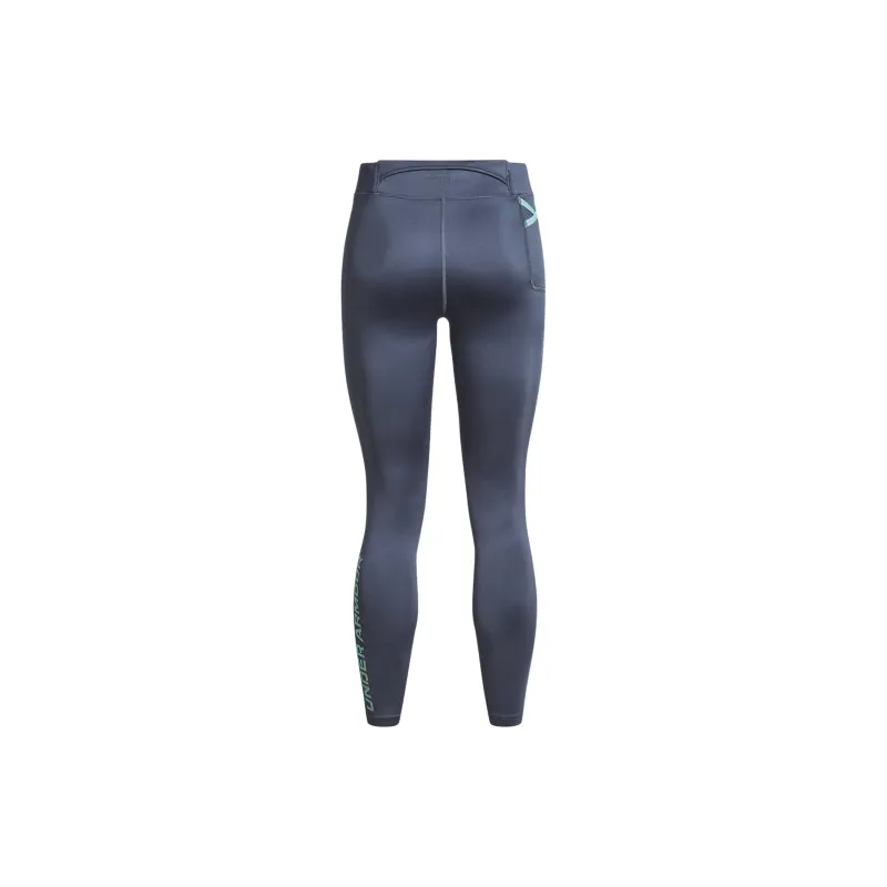 Under Armour Qualifier Yoga Pants Women's Gray Green-1