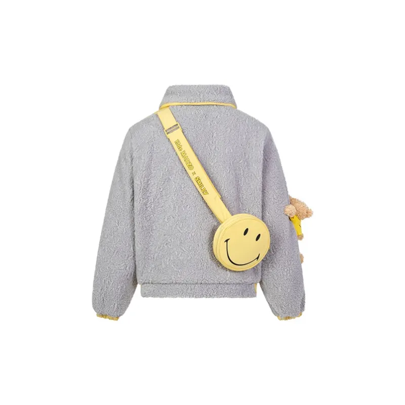 Smiley X 13 DEMARZO SMILEY Velvet Jackets Unisex-3