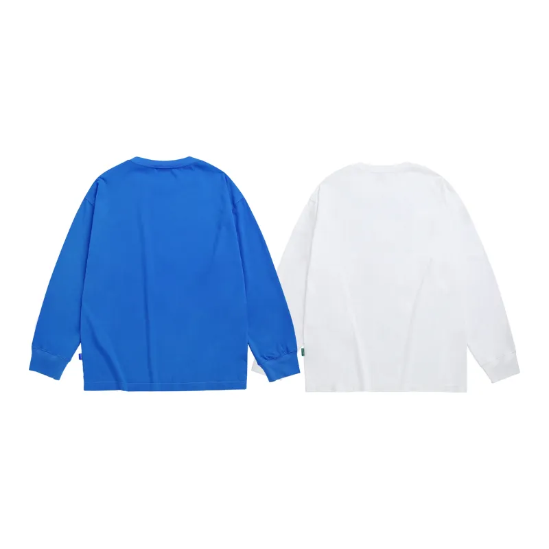 Guuka T Shirts Unisex 2 Pack Sapphire Blue+White-1