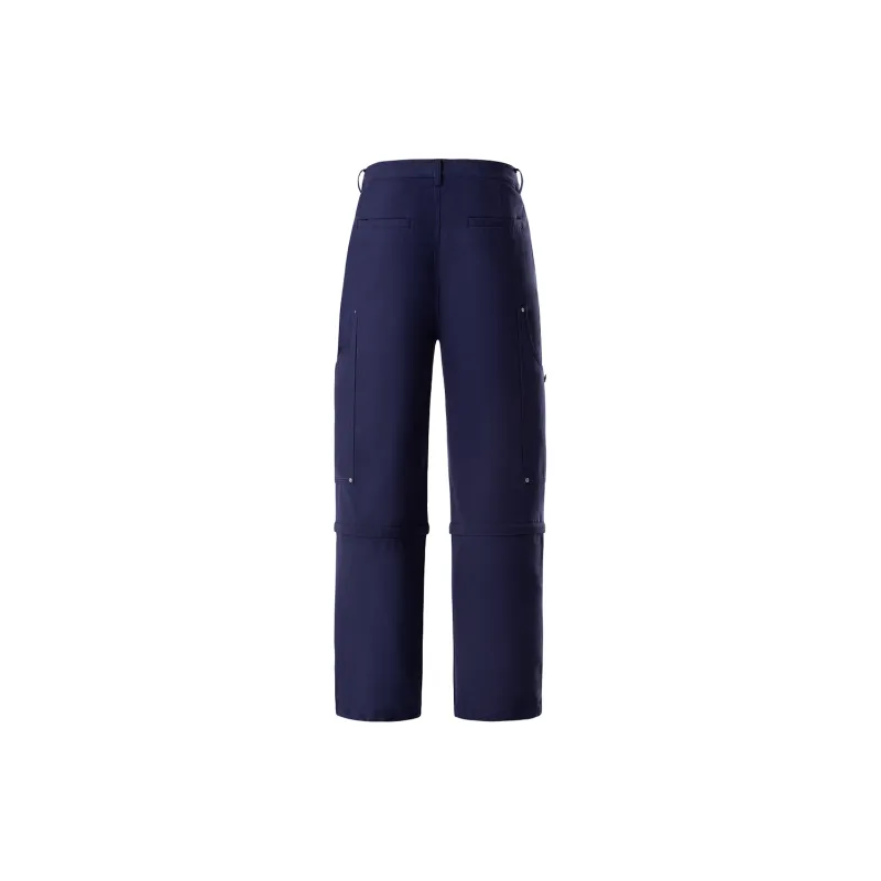 PSO Brand Cargo Pants Unisex Navy-1