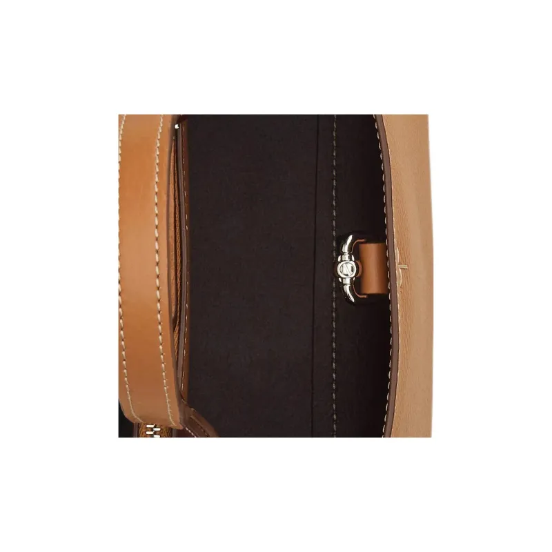 TOD'S T Logo Plaque Tote Bag-4