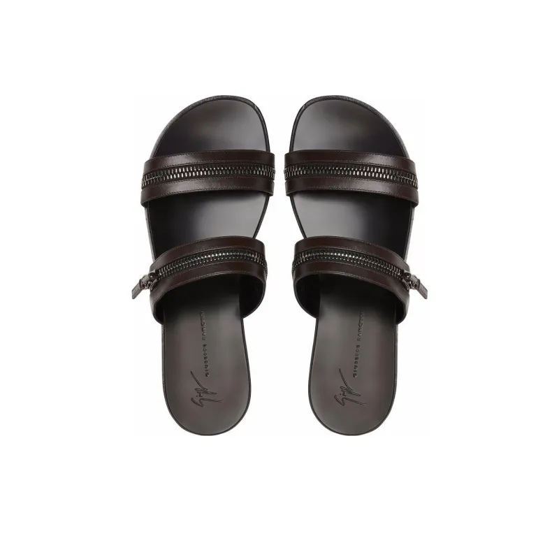 Giuseppe Zanotti Brad Zip detail Sandals-4