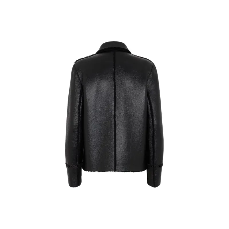 FENDI Jackets Coats Women's Black-1