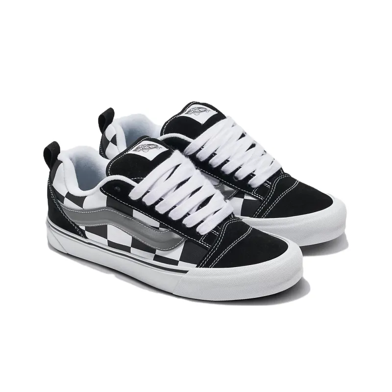 Vans Knu Skool Mega Check Black-1