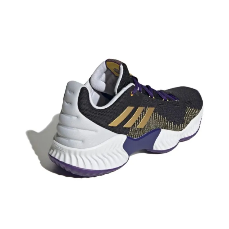 adidas Pro Bounce 2018 Black White Gold-3