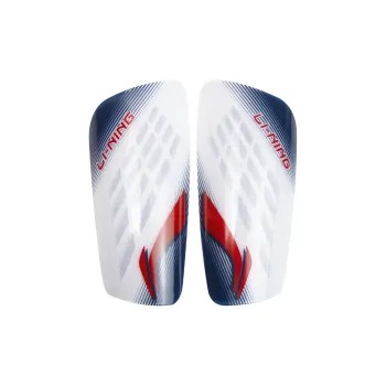 LiNing Soccer Shin Guards Kids' Standard White