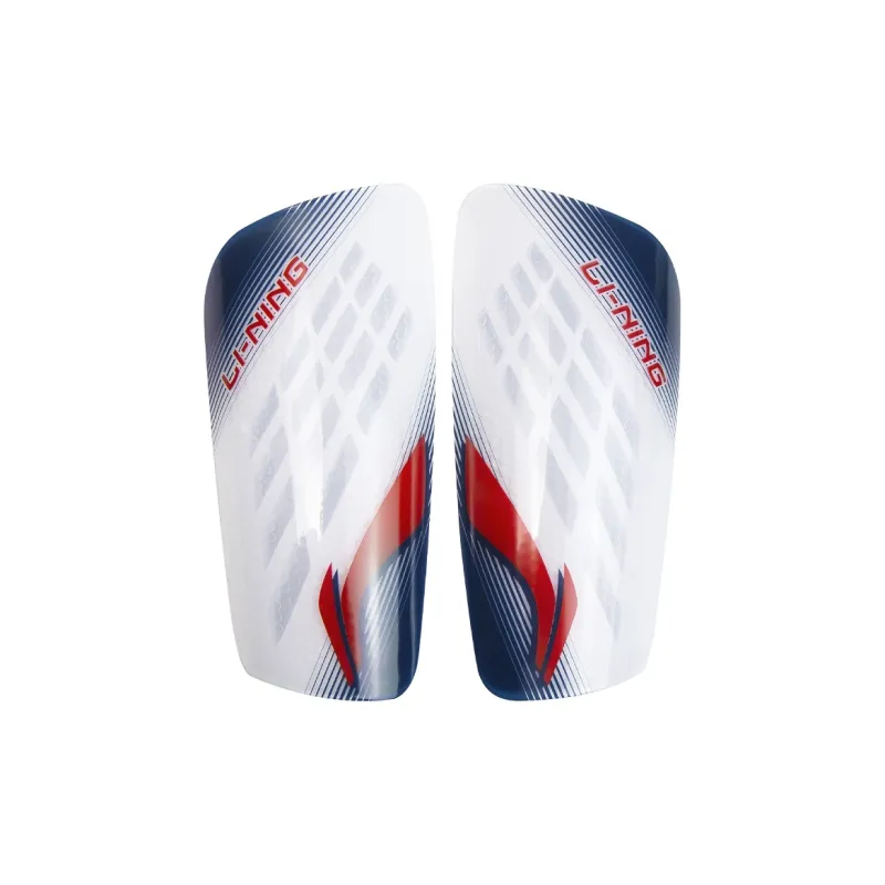 LiNing Soccer Shin Guards Kids' Standard White-0