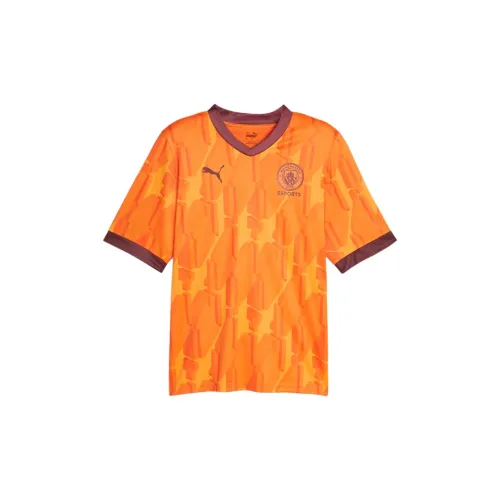 PUMA Manchester City Esports Soccer Jerseys Men Orange