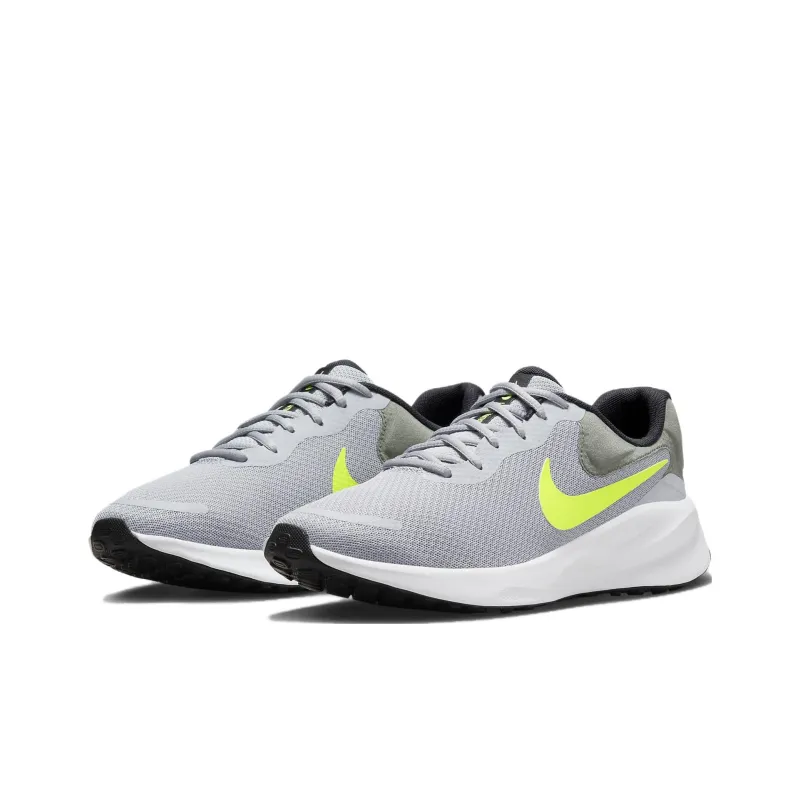 Nike Revolution 7 Wolf Grey Smoke Grey Black Volt-2