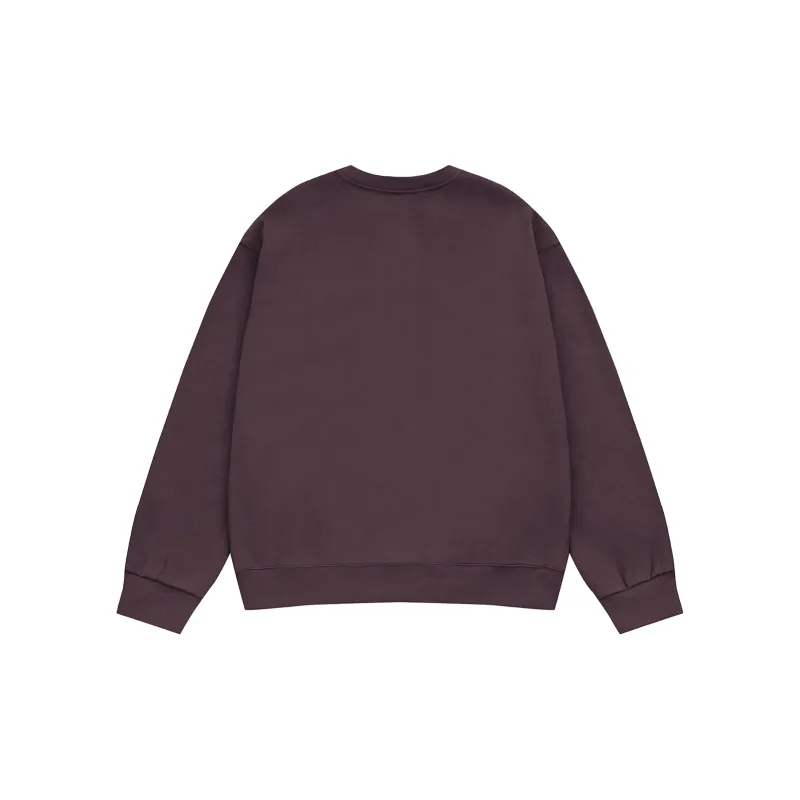 PAULASARA Fleece Crew Neck Sweatshirt Unisex-3