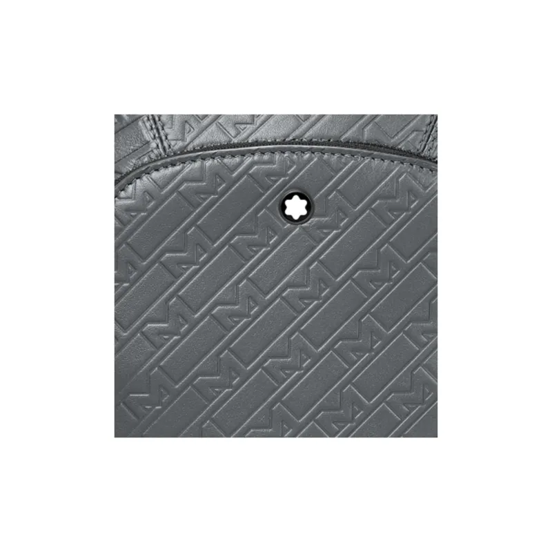 MONTBLANC M_Gram 4810 Full Grain Cow Leather Shoulder Bag Crossbody Bag Men's Elegant Gray-3