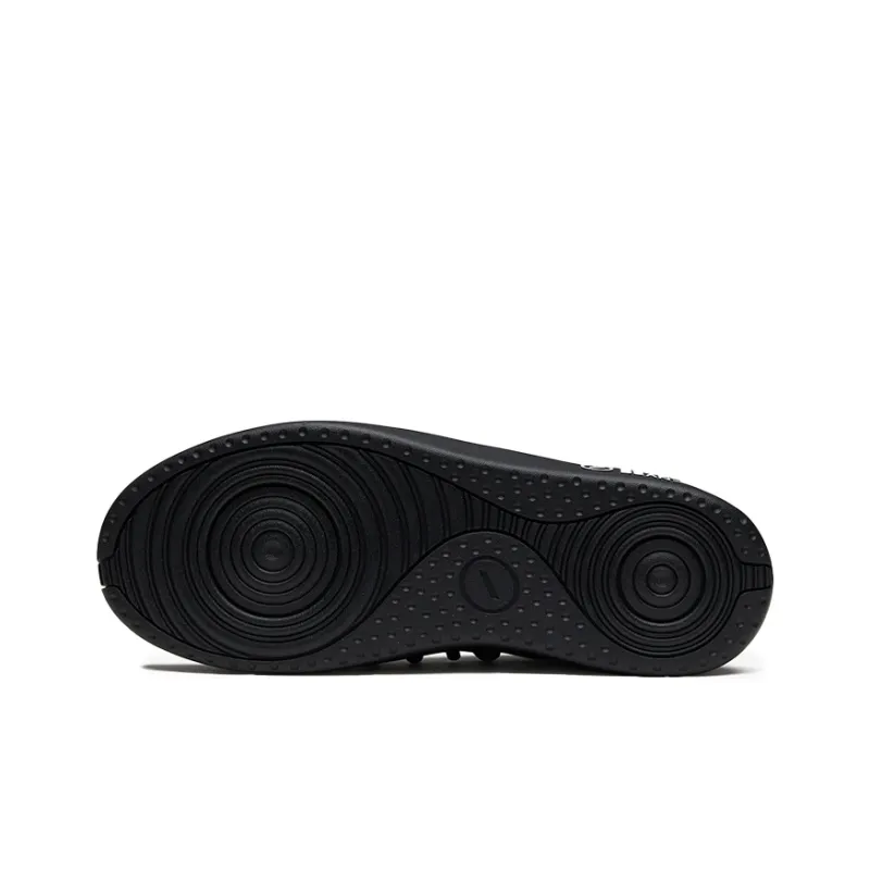 Senzubean Cao Fang Breathable Low Top Fairy Bean Skateboard Shoes Unisex Black-2
