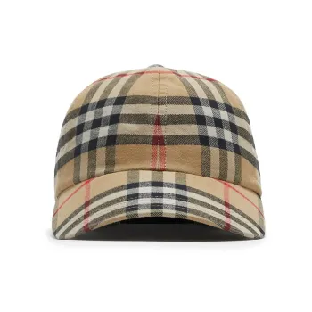 Burberry Check Baseball Cap