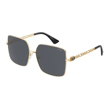 PARZIN Square Sunglasses Women's Fashion Logo Refined Correcting Sunglasses For Women's