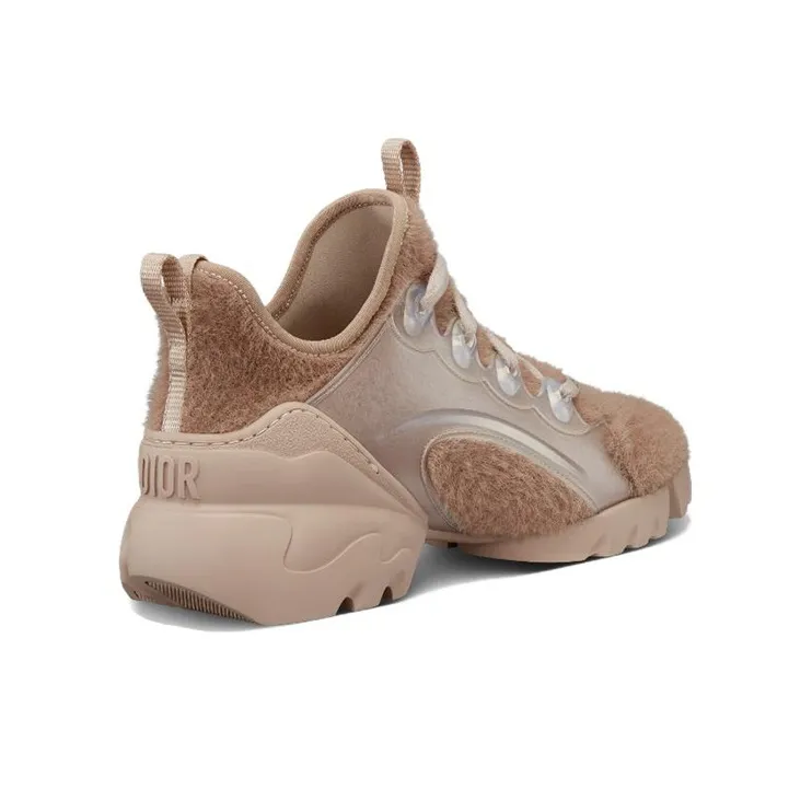 DIOR D-Connect Lightweight Low-Top Athletic Shoes Casual Shoes Women's Nude-2