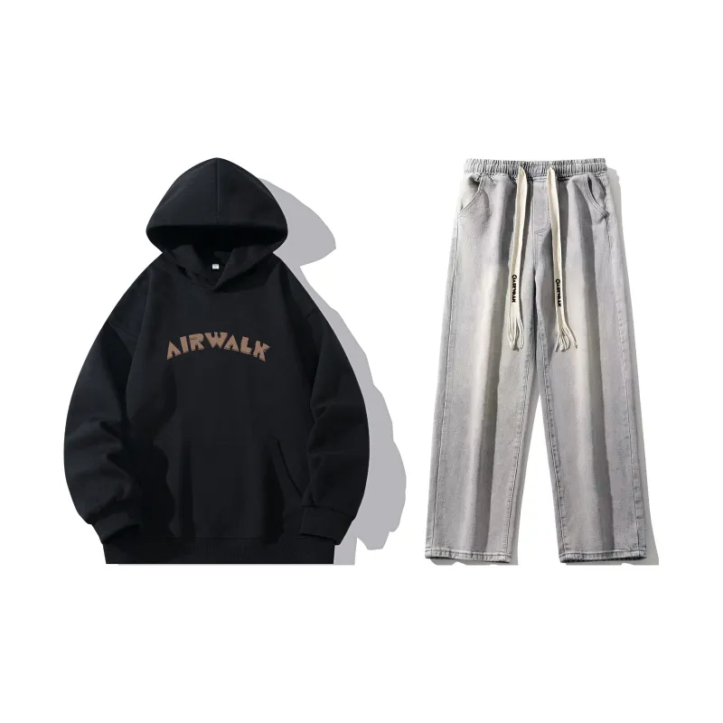 Airwalk Sweatshirt Sets Unisex-21