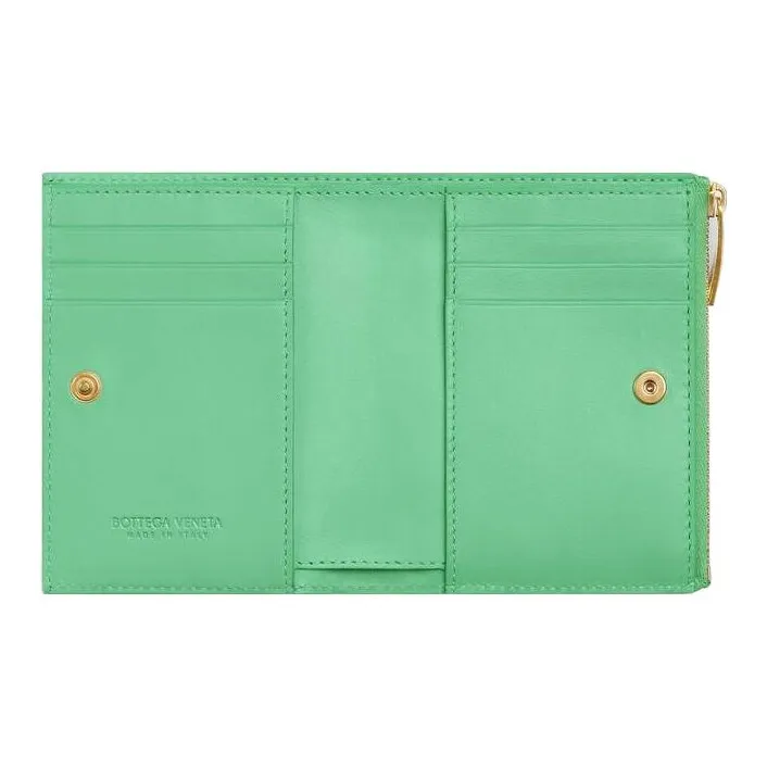 Bottega Veneta Intreccio Zipped Wallet-4
