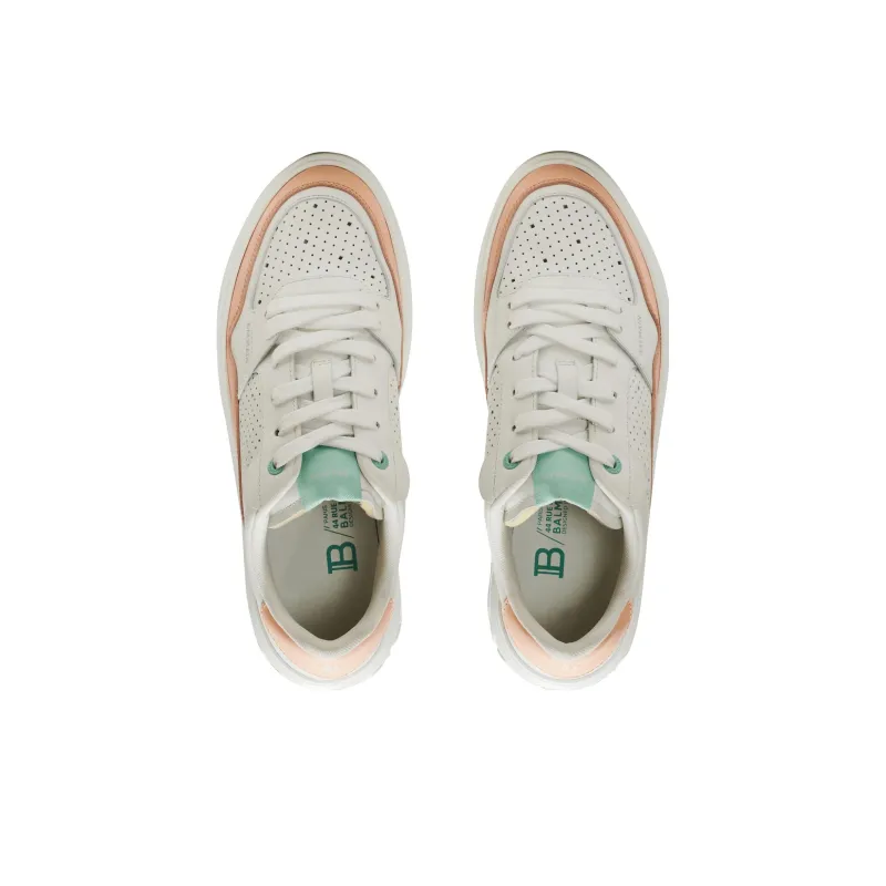 BALMAIN B-Court Flip Leather Sneakers-3