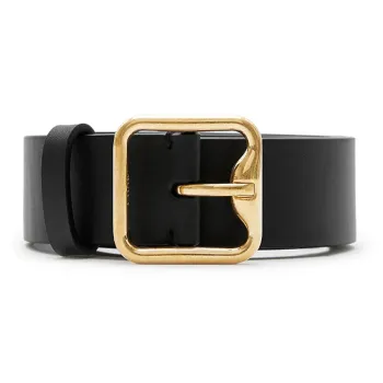 Burberry B Buckle Leather Belt