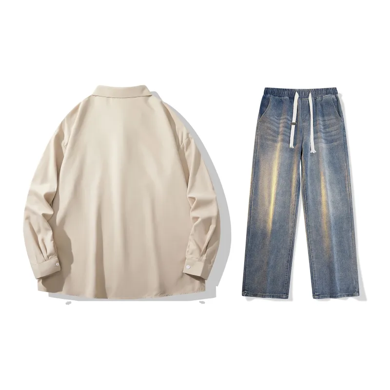 Airwalk Shirt Matching Sets Unisex-17