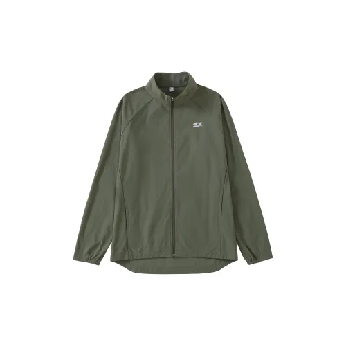 Crying Center Jackets Unisex Gray Green