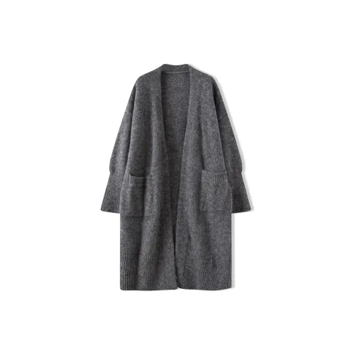 NORA.LOU Velvet Jackets Women's Gray