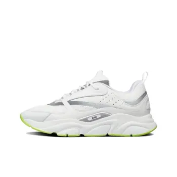 DIOR B22 White Silver Fluo Green