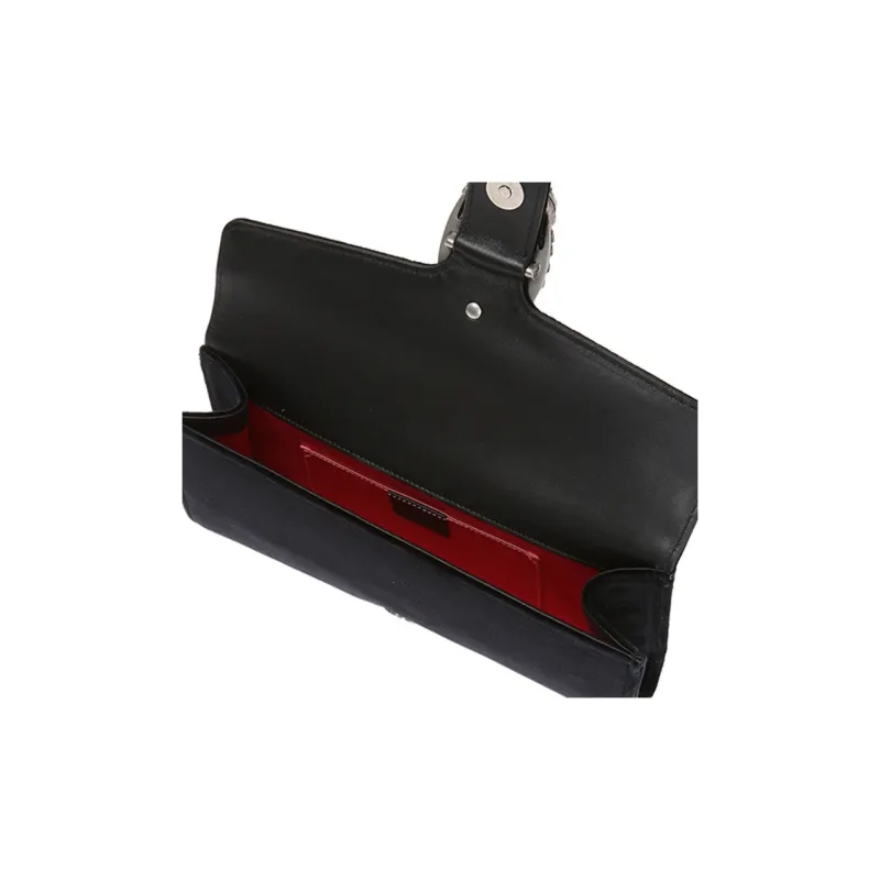 GUCCI Dionysus Velvet Clutch Regular Women's Black-3