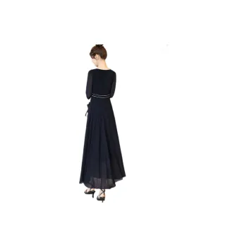 Cypress House Short Sleeved Dress Women's Navy Blue